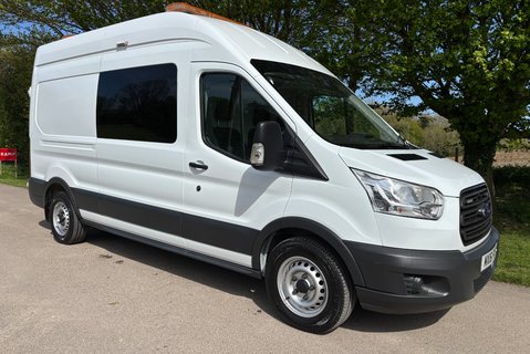 Ford Transit 350 2.2 Tdci L3 H3 Crew Van / Workshop with Air Con 5