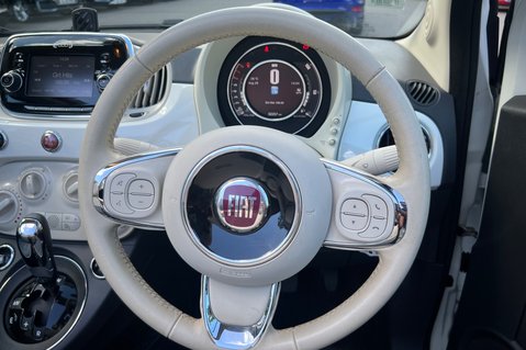 Fiat 500 LOUNGE DUALOGIC -£20 ROAD TAX - RARE AUTO CABRIO 7