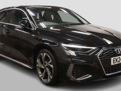 Audi A3 1.0 TFSI 30 S line Sportback 5dr Petrol S Tronic Euro 6 (s/s) (110 ps)