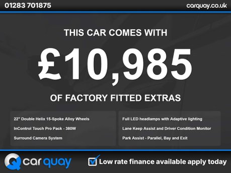 Jaguar F-Pace 3.0 D300 V6 S SUV 5dr Diesel Auto AWD Euro 6 (s/s) (300 ps) 21