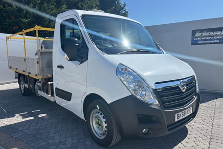 Vauxhall Movano L3H1 R3500 Dropside Truck with Hiab T-HIDUO 013