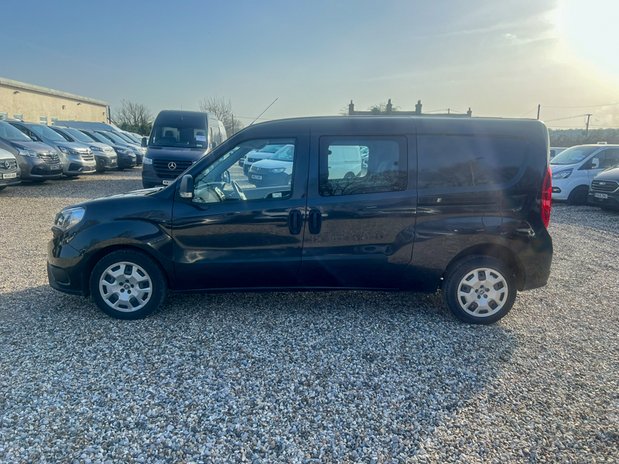 Fiat Doblo Crew Cab LWB L2H1 Active Air Con Sensors EURO 6 NO VAT 1