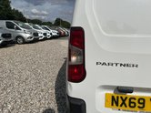 Peugeot Partner SWB (SOLD) L1H1 Low Roof Professional Air Con Sensors Cam EURO 6 NO VAT 24