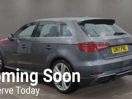 Audi A3 2.0 A3 Sportback S Line TFSI Semi-Auto 5dr 6