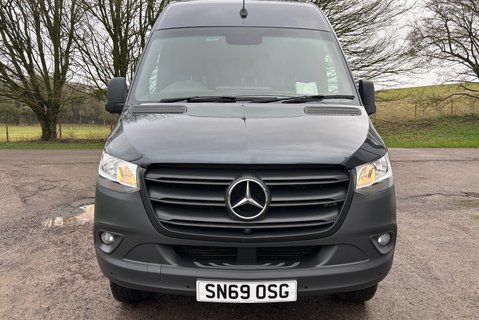 Mercedes-Benz Sprinter 316 Cdi L2 H2 4x4 Panel Van with Air Con & Leather 11