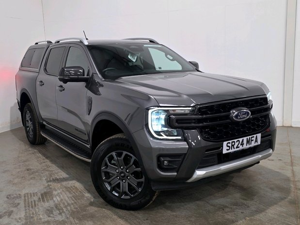 Ford Ranger Ranger Pick Up Double Cab Wildtrak 2.0 Eco Blue 205 Auto Fitted with Canopy 1
