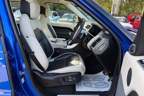 Land Rover Range Rover Sport AUTOBIOGRAPHY DYNAMIC - SVO PREMIUM PALLETTE BLUE -SLIDING PAN ROOF 37