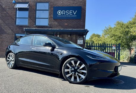 Tesla Model 3 LONG RANGE AWD  19" Nova Alloy Wheels Diamond Black One Owner Low Mileage 