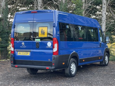 Peugeot Boxer BLUE HDI 440 L4H2 17SEAT LIGHTWEIGHT MINIBUS with Telescopic ramps. Euro 6 11