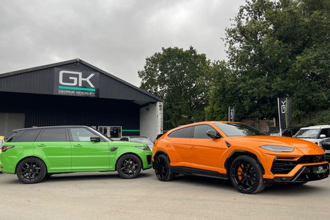 Lamborghini Urus V8 - ORANGE -AKRAPOVIC EXHAUST -PAN ROOF -B&O-MASSAGE SEATS-BLIND SPOT -ACC 96