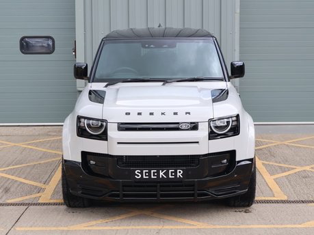 New for 2026 LandRover Defender 90 Styled by Seeker in the all new Borosco Grey with Skr alloys and a jump seat  2