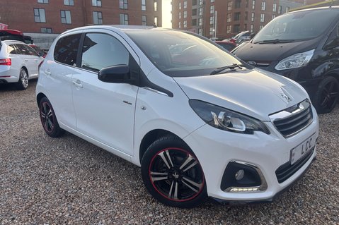 Peugeot 108 PURETECH GT LINE.. 9 MAIN DEALER SERVICES.. £20 ROAD TAX.. 1 OWNER 1