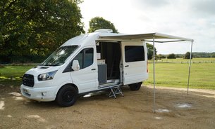 Ford Transit 350 L3 H3 P/V DRW FSH New Brakes Off Grid Solar Cassette Toilet Air Con +++ 2