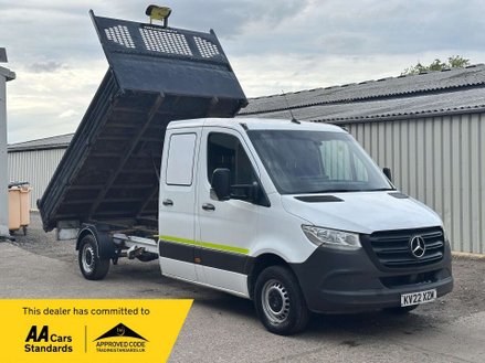Mercedes-Benz Sprinter 2.0 315 CDI Progressive Chassis Double Cab 4dr Diesel Manual RWD L3 Euro 6 