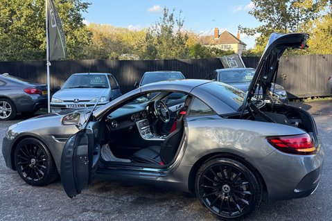 Mercedes-Benz SLC SLC 200 AMG LINE - AIRSCARF -9 MERCEDES SERVICES -HEATED SEATS -PAN ROOF 21