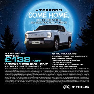 We Mean Business. Meet the All-Electric Maxus eTerron 9.