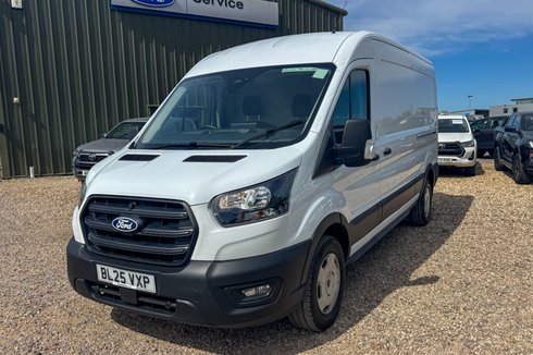 Ford Transit LWB L3H2 Medium Roof Trend 350 Air Con Camera Sensors EURO 6
