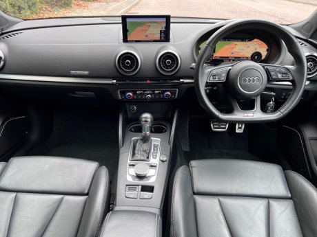 Audi S3 2.0 TFSI Black Edition Sportback S Tronic quattro Euro 6 (s/s) 5dr 19