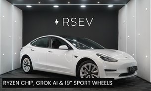 Tesla Model 3 MODEL 3 RWD 19'' Sport Alloy Wheels Ryzen GROK AI Heat Pump One Owner VATQ 1