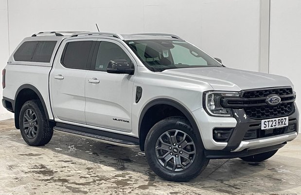 Ford Ranger Pick Up Double Cab Wildtrak 2.0 Eco Blue 205 Auto Fitted with Canopy 
