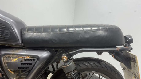 Bullit Bluroc 2021 6K RUNNING RETRO MODERN CLASSIC BIKE PROJECT 125CC LEARNER 23