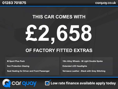 BMW 3 Series 2.0 320i M Sport Auto 4dr 13