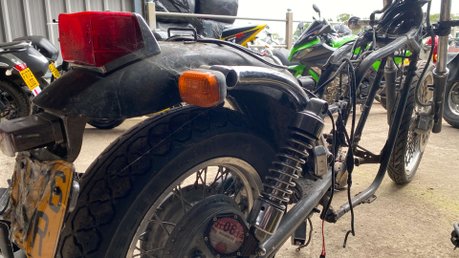 Suzuki GS 1991 PARTS BIKE 20K ROLLING CHASSIS CLASSIC 18