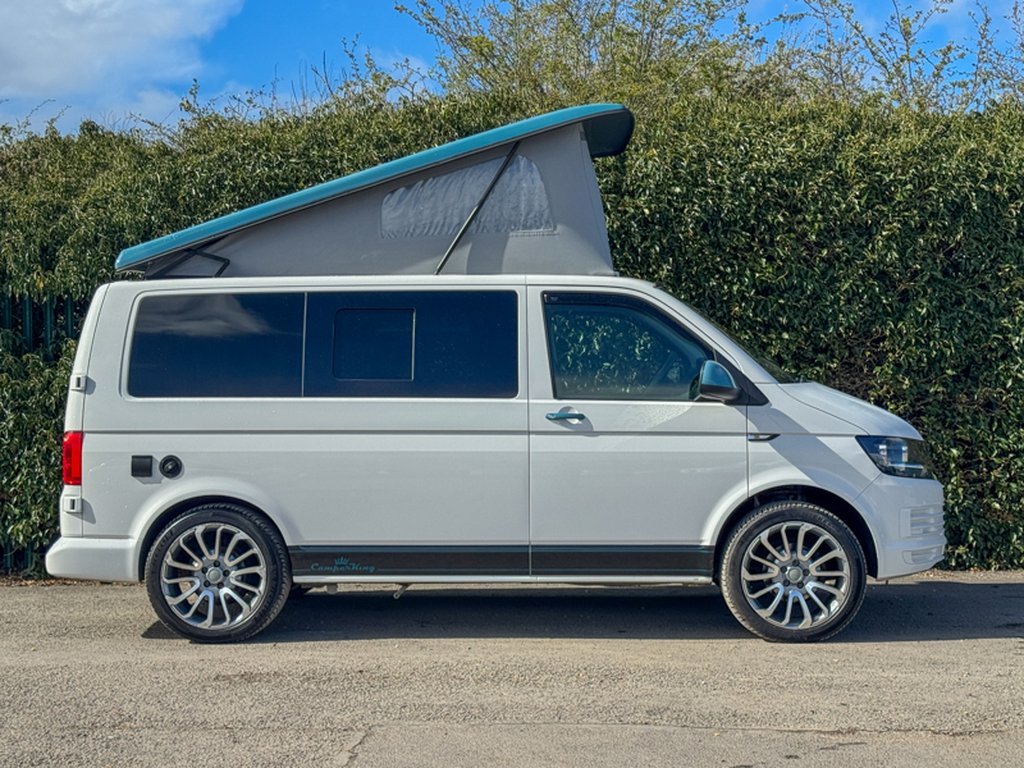 2017 Volkswagen Transporter Camper King St Tropez|T28|Air Con|4 Berth|Pop Top| Euro 6 — thumbnail 34 of 51