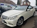 Mercedes-Benz E Class 1.8 E200 BlueEfficiency Sport Cabriolet Euro 5 (s/s) 2dr