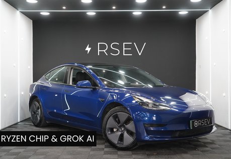 Tesla Model 3 Standard Range Plus Ryzen Chip GROK AI LFP Battery Heat Pump 1 Owner VatQ
