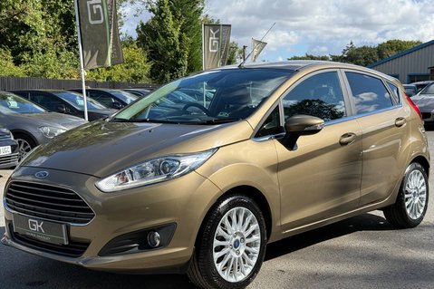 Ford Fiesta TITANIUM AUTOMATIC -ONLY 14,528 MILES -1 LADY OWNER -10 SERVICES -CAMBELT 10