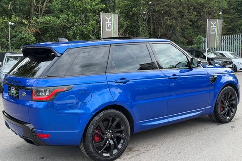 Land Rover Range Rover Sport AUTOBIOGRAPHY DYNAMIC - SVO PREMIUM PALLETTE BLUE -SLIDING PAN ROOF 7