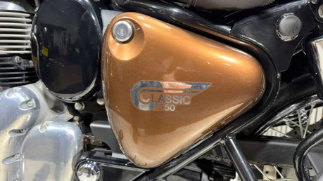 Royal Enfield Classic 2023 LESS THAN 2K OUTSTANDING CONDITION PANNIERS SCREEN ETC 350CC 27