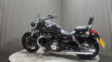 Triumph Thunderbird STORM 2011 35K 3 OWNERS BIG CC TWIN CRUISER SISSY BAR 8