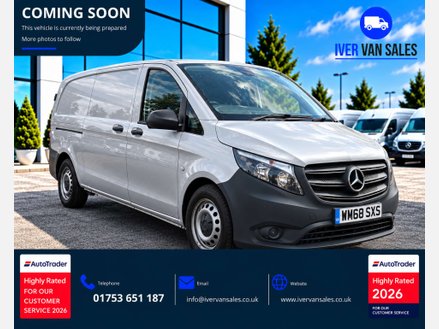 Mercedes-Benz Vito 2.1 114 CDI BlueTEC Panel Van 6dr Diesel G-Tronic+ RWD L2 Euro 6 (136 ps)