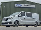 Renault Trafic Crew Cab AUTO LWB L2H1 Low Roof Sport LL30 Air Con Alloys Sensors EURO 6 2