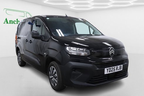 Citroen Berlingo Crew Cab LWB L2H1 Low Roof Enterprise Air Con Sensors EURO 6