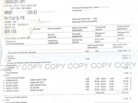 Toyota Rav4 2.5 VVT-h Design SUV 5dr Petrol Hybrid CVT Euro 6 (s/s) (218 ps) 9