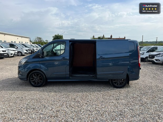 Ford Transit Custom LWB L2H1 Low Roof Sport 280 Air Con Alloys Sensors Cam Tow Bar EURO 6 NO VA 12