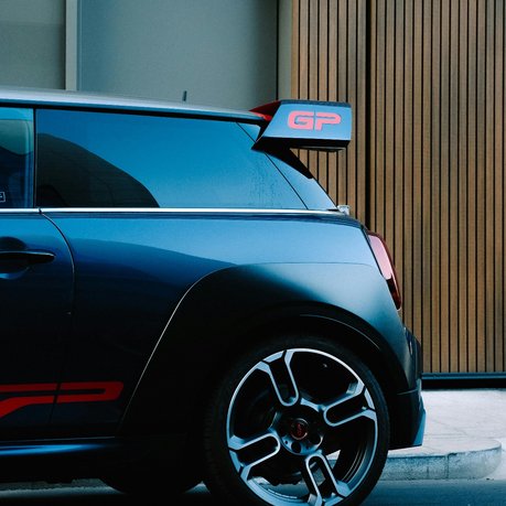 A tail end of the MINI John Cooper Works GP