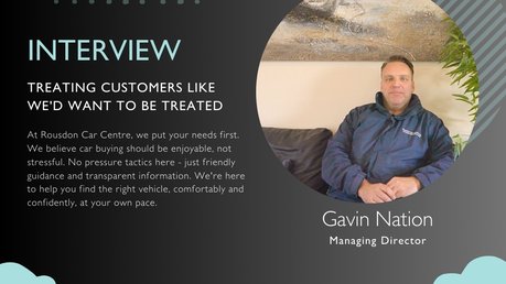 Welcome to Rousdon Car Centre Ltd