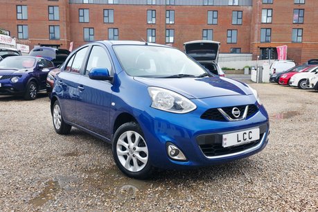 Nissan MICRA ACENTA.. 5 SERVICES.. 1 PREVIOUS KEEPER.. £35 ROAD TAX