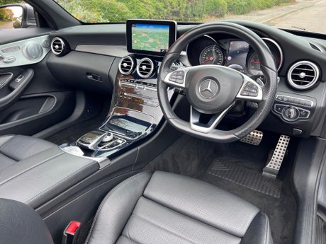Mercedes-Benz C Class 2.1 C250d AMG Line (Premium Plus) Cabriolet G-Tronic+ Euro 6 (s/s) 2dr 63