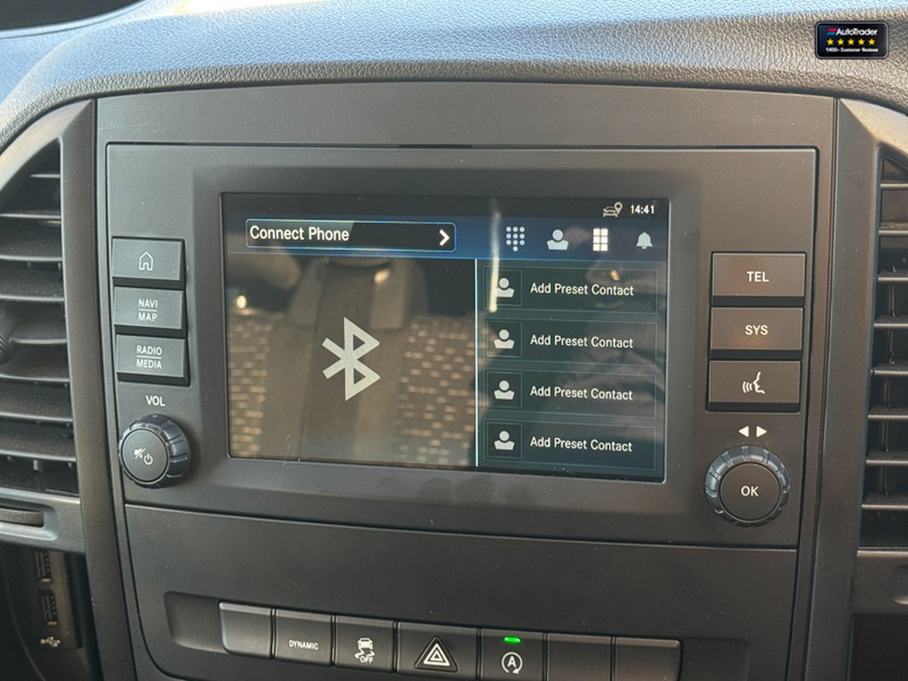 2021 Mercedes-Benz VitoCrew Cab AUTO LWB L2H1 Premium 116 Air Con Alloys Camera Nav Sensors EURO 6 — thumbnail 35 of 51