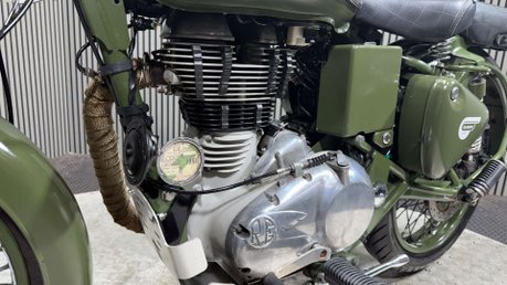 Royal Enfield Bullet 500 CLASSIC 2020 ONLY 11K ARMY COLOUR SCHEME 500CC A2 20
