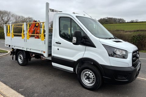 Ford Transit 350 Srw L2 130ps Dropside with PH150 Crane 5