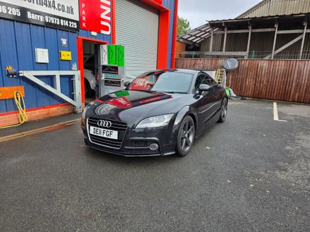 None TT TFSI S LINE BODY TYPE COUPE COLOUR BLACK FUEL TYPE PETROL MPG... photo
