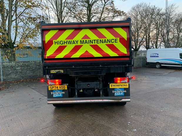 Iveco X-Way X-Way AD360X46Z Thompson Tipper & Palfinger Crane 6
