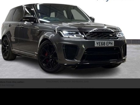 Land Rover Range Rover Sport 5.0 Range Rover Sport SVR S/C Auto 4WD 5dr