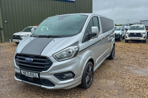 Ford Transit Custom LWB L2H1 Low Roof Sport 280 Air Con Alloys Sensors Cam Tow Bar EURO 6